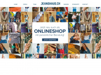 jeans-haus.ch Webseite Vorschau