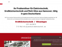 jendrock-elektrotechnik.de Webseite Vorschau