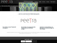 peetra.at Webseite Vorschau