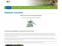 wildpferde-tennenlohe.de Webseite Vorschau