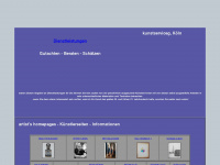 kunstserviceg.de Webseite Vorschau