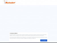 matador-futter.com Webseite Vorschau