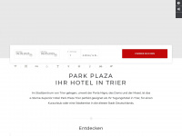 parkplaza-trier.de Webseite Vorschau