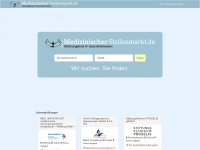 medizinischerstellenmarkt.de Webseite Vorschau