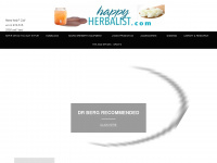 happyherbalist.com Webseite Vorschau