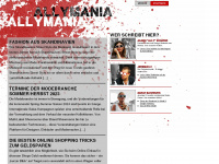 allymania.de Webseite Vorschau