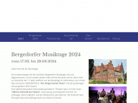 bergedorfer-musiktage.de Webseite Vorschau