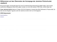 jeremias-flickschuster.de Webseite Vorschau