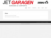 jet-garagen.de Webseite Vorschau