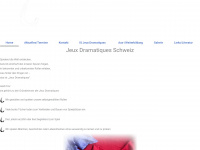 jeux-dramatiques.ch Webseite Vorschau