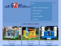 jeux-gonflables.ch Webseite Vorschau