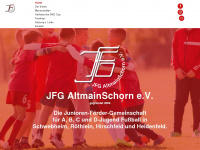 jfg-altmainschorn.de Webseite Vorschau