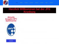 jfg-kronburg.de Webseite Vorschau