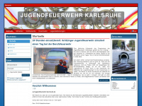 jugendfeuerwehr-karlsruhe.de Webseite Vorschau