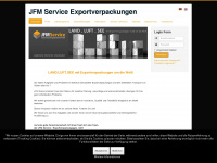 jfm-service.de Webseite Vorschau