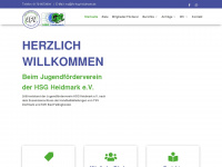 jfv-hsg-heidmark.de Webseite Vorschau