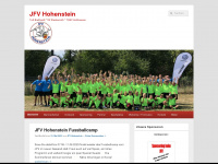jfv-hohenstein.de Webseite Vorschau