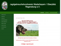 jgv-regensburg.de Webseite Vorschau