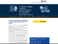 jl-transporte.de Webseite Vorschau
