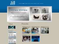 jm-maschinenbau.at Webseite Vorschau