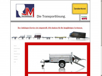 jm-mietanhaenger.de Webseite Vorschau