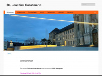 joachim-kunstmann.de Webseite Vorschau