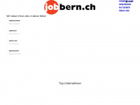 jobbern.ch Webseite Vorschau