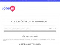 jobs-in.de Webseite Vorschau