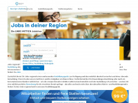 jobs-regional.de Webseite Vorschau