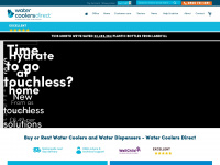watercoolersdirect.com Webseite Vorschau