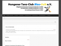 hungenertanzclub.de Webseite Vorschau