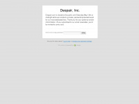 despair.com Webseite Vorschau