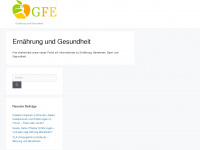 gfe-ev.de Webseite Vorschau