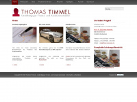 timmel-makler.de Webseite Vorschau