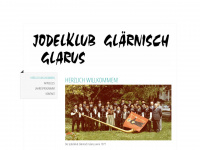 jodelklubglaernisch.ch Webseite Vorschau