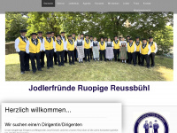 jodlerfreunderuopige.ch Webseite Vorschau