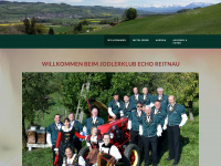 jodlerklub-echo-reitnau.ch Webseite Vorschau