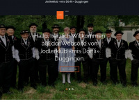 jodlerklub-duggingen.ch Webseite Vorschau