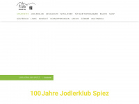 jodlerklub-spiez.ch Webseite Vorschau