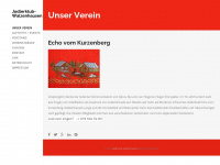 jodlerklub-walzenhausen.ch Webseite Vorschau