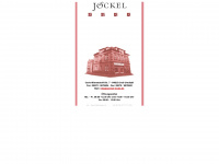 joeckel-mode.de Webseite Vorschau