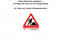 joeckel-schweisstechnik.de Webseite Vorschau