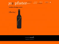 joepfister.ch Webseite Vorschau