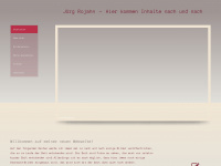 joerg-rojahn.de Webseite Vorschau