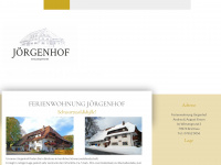 joergenhof.de Webseite Vorschau