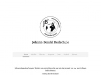 johann-bendel-realschule.de Webseite Vorschau