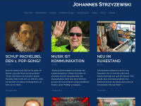 johannes-strzyzewski.de Webseite Vorschau