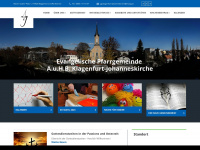 johanneskirche-klagenfurt.at Webseite Vorschau