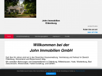 john-immobilien-ol.de Webseite Vorschau