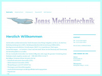 jonas-medizintechnik.de Webseite Vorschau